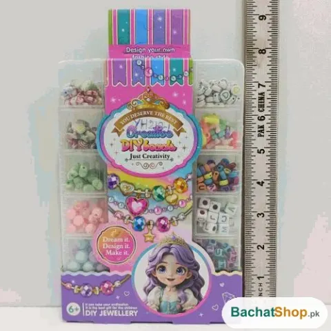 DIY Beads Jar Craft Set