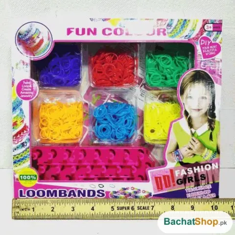 Fun Colour Loom Bands Set