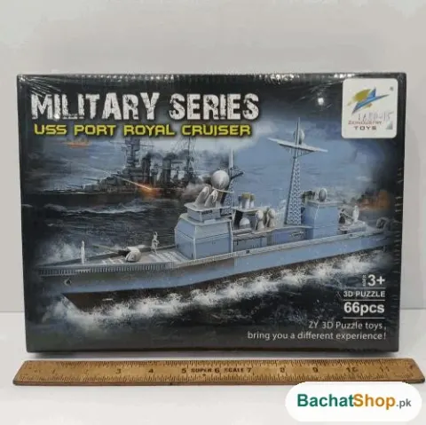 Military Warship Building Blocks