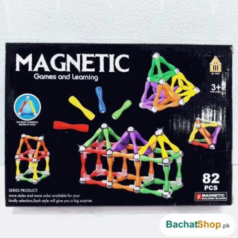 Magnetic Sticks & Balls (82 pcs)