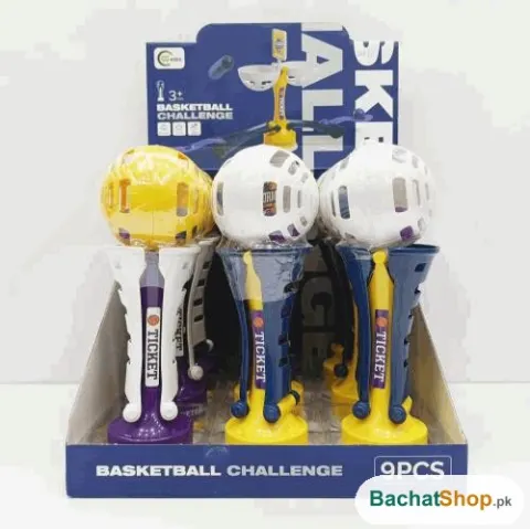 Basketball Challenge Pop Toy