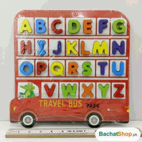ABC Alphabet Travel Bus