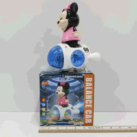 Mouse Self-Balancing Ball Car Toy with Lights