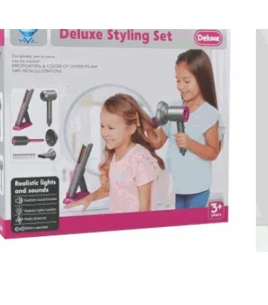 Deluxe Hair Styling Play Set With Sounds