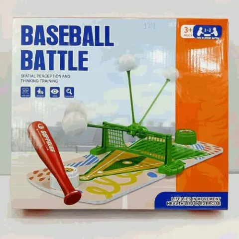 Tabletop Baseball Battle Game