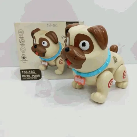 Cute Walking Pug Puppy Toy