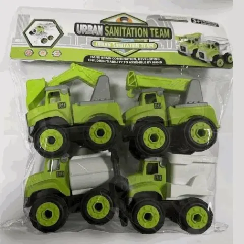Urban Sanitation Team Truck Play Set