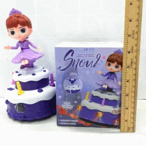 Snow Princess Musical Dancing Cake Doll