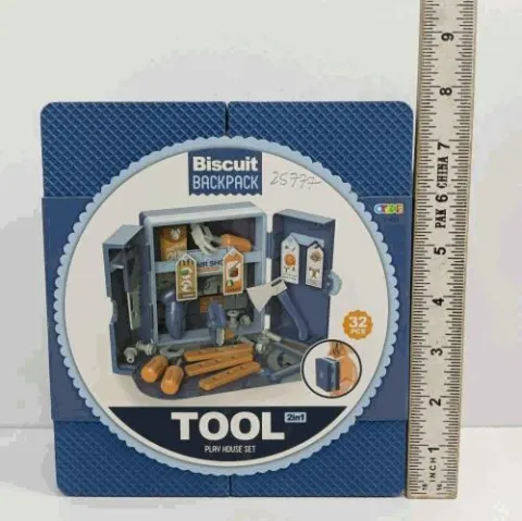 Biscuit Backpack Tool Workshop Playset