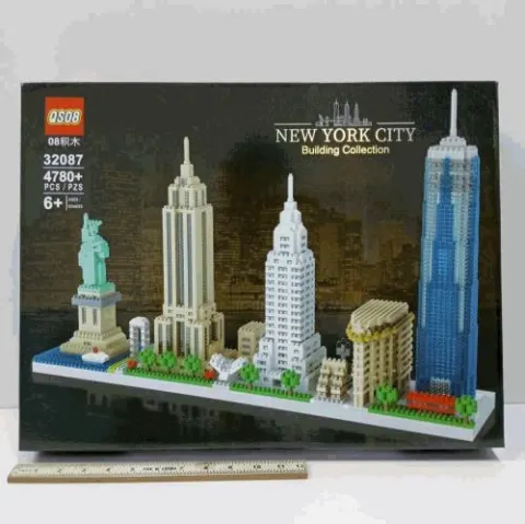 New York City Skyline Micro Building Blocks 4780 Pieces