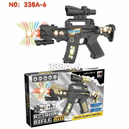 Light And Sound Assault Rifle Toy Gun
