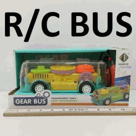 Transparent Gear Bus With Moving Gears