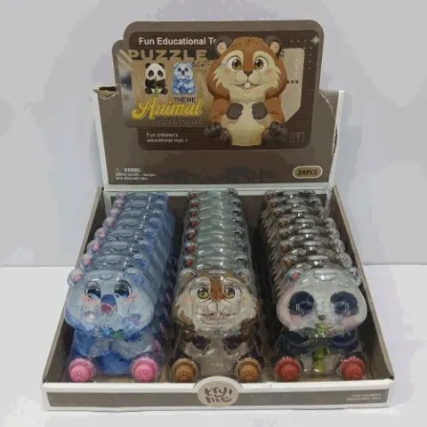 Animal Puzzle Water Ring Game Set
