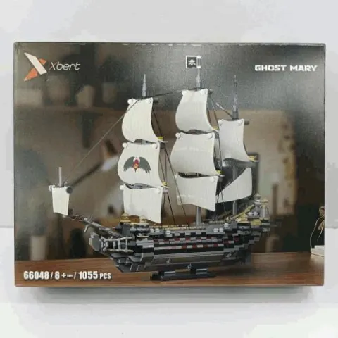 Ghost Mary Pirate Ship Building Blocks Set — 1055 Pcs