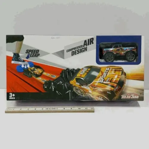 Compressed Air Stunt Ramp Racing Car Set