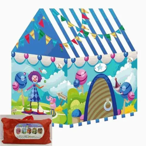 Circus Carnival Kids Play House Tent