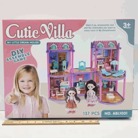 Cutie Villa DIY Dream Dollhouse Build Set