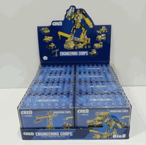 Engineering Corps 6-in-1 Construction Building Blocks