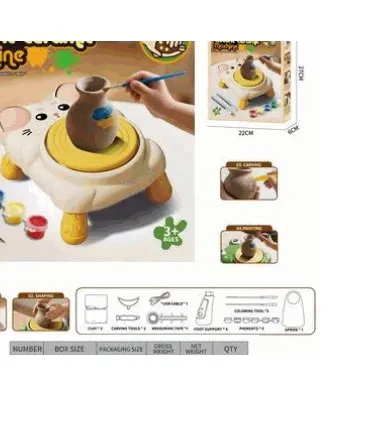 Electric Ceramic Pottery Wheel DIY Craft Machine