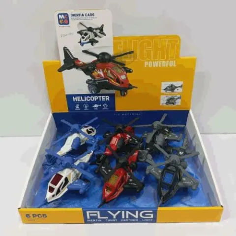Flying Helicopter & Jet Toy Set