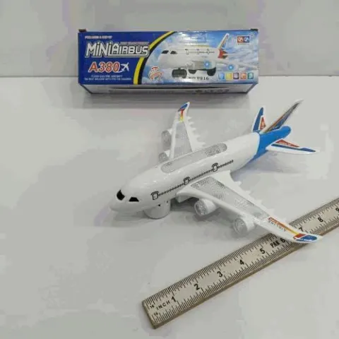 Mini Airbus A380 Passenger Plane Toy