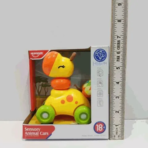 Sensory Giraffe Push Along Car