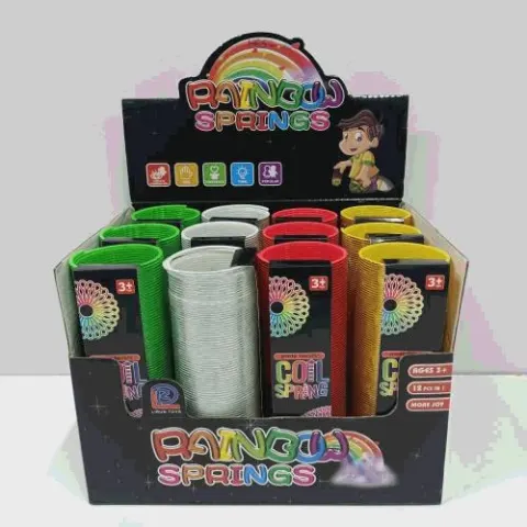 Rainbow Magic Spring Coil Toy