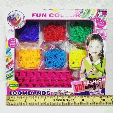 Fun Colour Loombands Fashion Craft Set