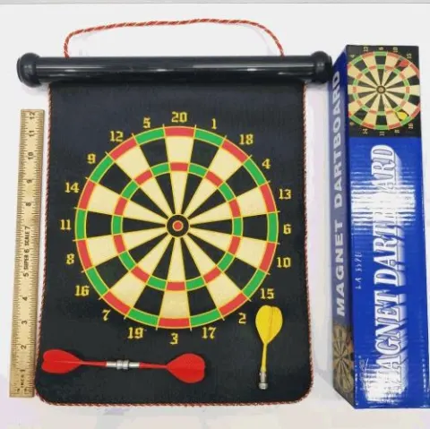 Magnetic Dartboard With Safe Soft Darts