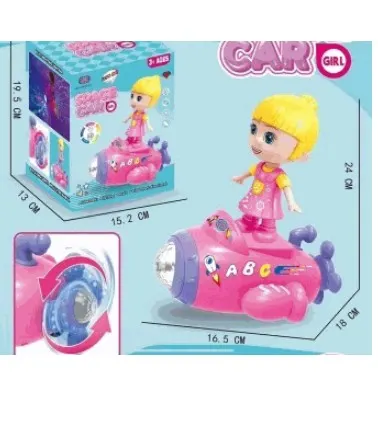 Space Car Girl Doll With Lights & Music