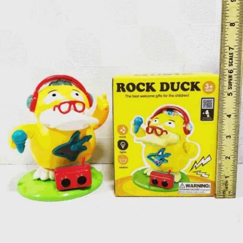 Rock Duck Musician Toy with Lights and Sound