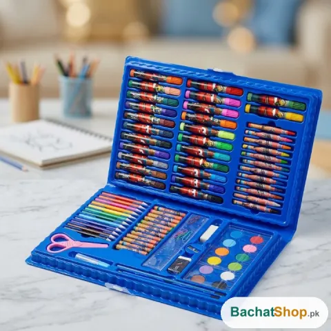 86-Piece Coloring & Drawing Art Kit