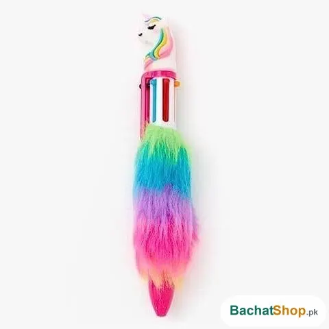 Unicorn Rainbow 6-in-1 Ballpoint Pen