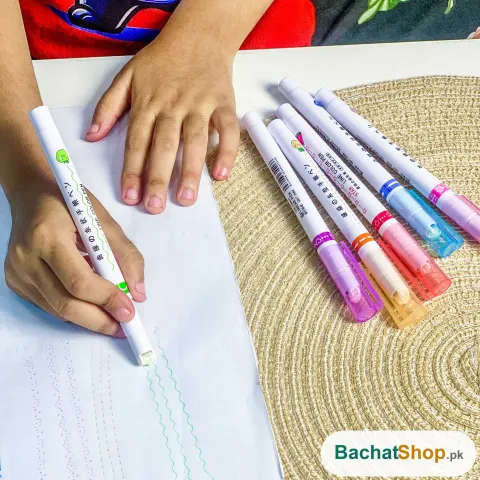 6-Colour Roller Highlighter Pens