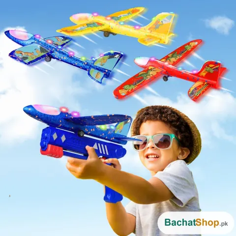 Catapult Airplane Launcher — Foam Glider Blaster for Kids