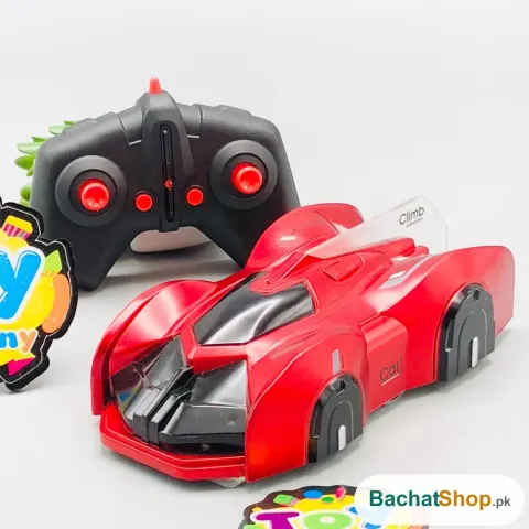 Wall-Climbing RC Car — 2.4G Mini Racer that Drives Up Walls