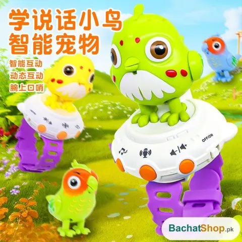Kids Bird Voice Watch — Talking Interactive Wrist Companion
