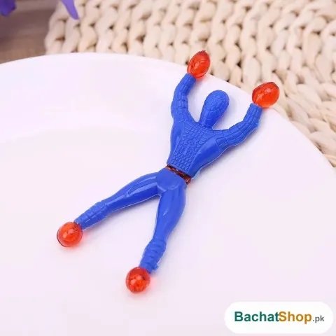 Wall-Climbing Flip Men — 40-Piece Sticky Party Toys