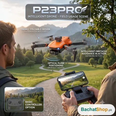 P23 Pro Kids Drone — Obstacle-Avoidance Beginner Quadcopter