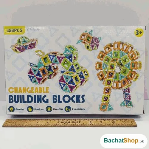 Changeable Magnetic Building Blocks