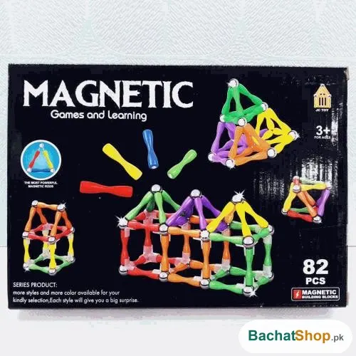 Magnetic Sticks & Balls (82 pcs)