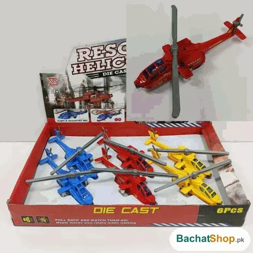 Die-Cast Rescue Helicopter