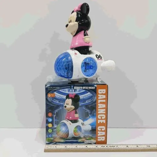 Mouse Self-Balancing Ball Car Toy with Lights