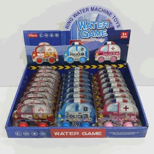 Vehicle Theme Water Ring Game Toy Set