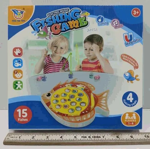 Electric Music Fishing Game 15 Fish Set