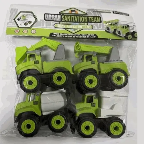 Urban Sanitation Team Truck Play Set