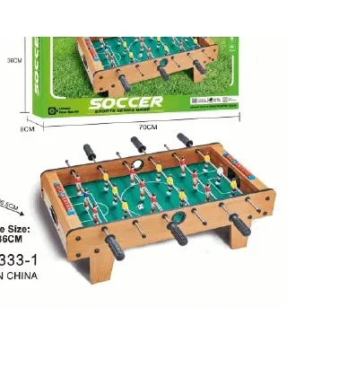 Wooden Tabletop Soccer Foosball Table