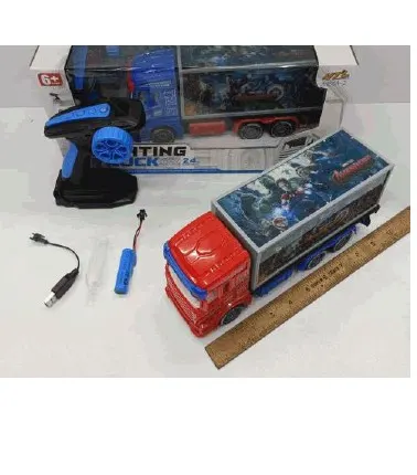 Remote Control Lighting Container Trailer Truck