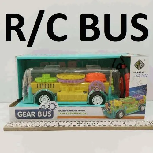 Transparent Gear Bus With Moving Gears