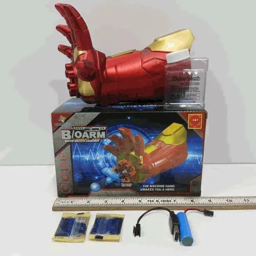 Superhero Iron Hand Soft Bullet Launcher